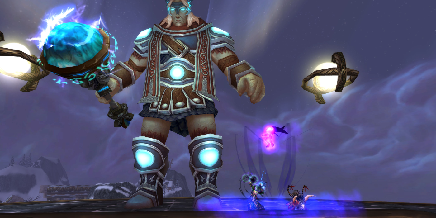 Sensored the Undead Warlock hanging out with Thorim in Stormpeaks